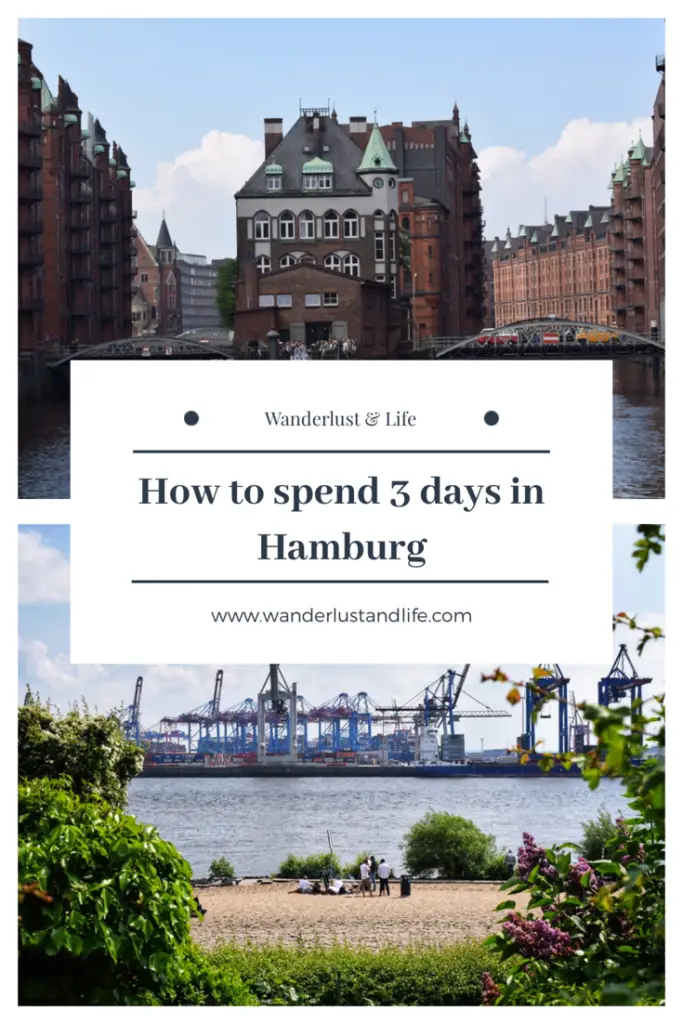 Pin this 3 days in Hamburg itinerary