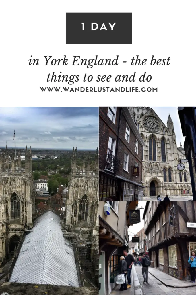 Pin this: Day trip to York itinerary