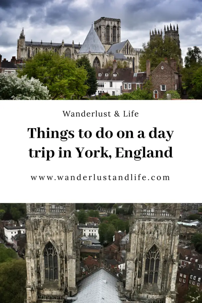 Pin this: Day in York itinerary