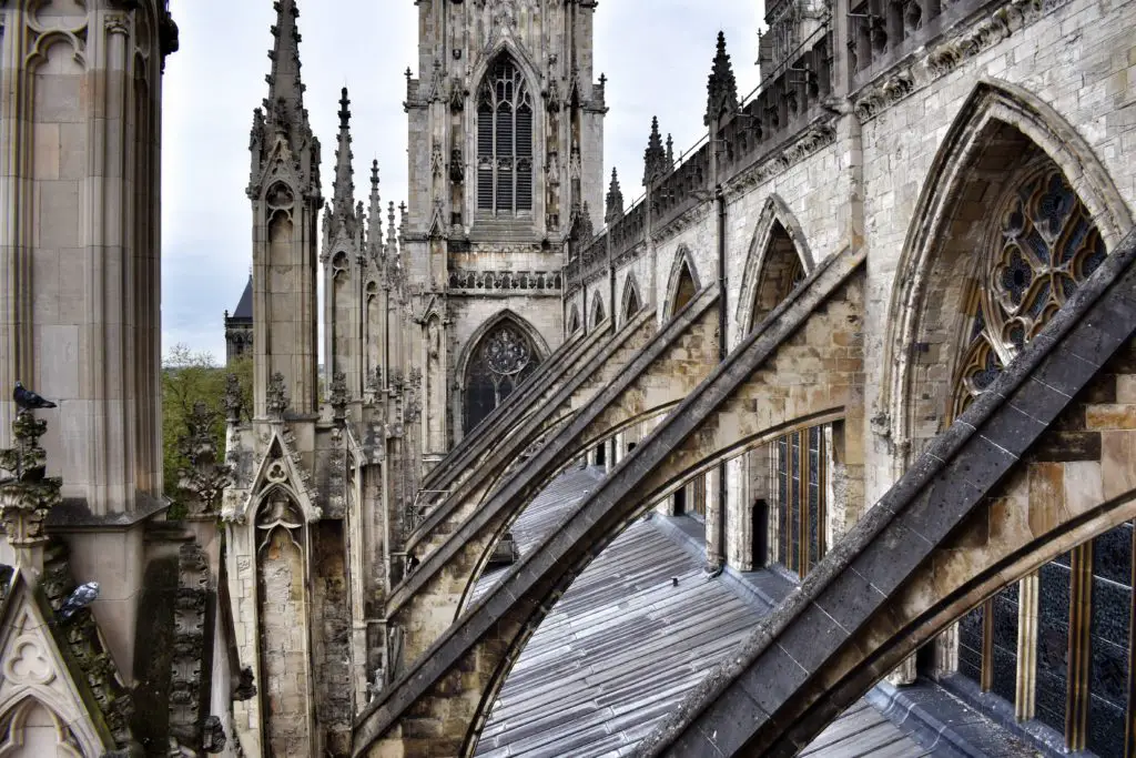 Climbing York Minster