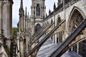 Climbing York Minster