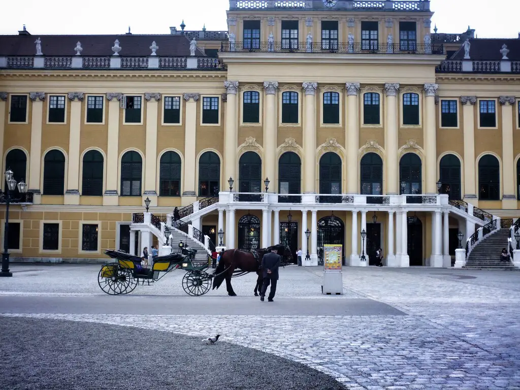 Schloss Schonbrunn is one of the most beautiful places in Vienna