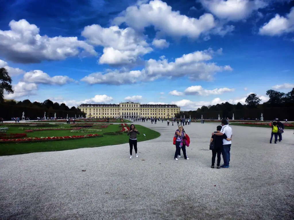 Schloss Schonbrunn is one of the most beautiful places in Vienna