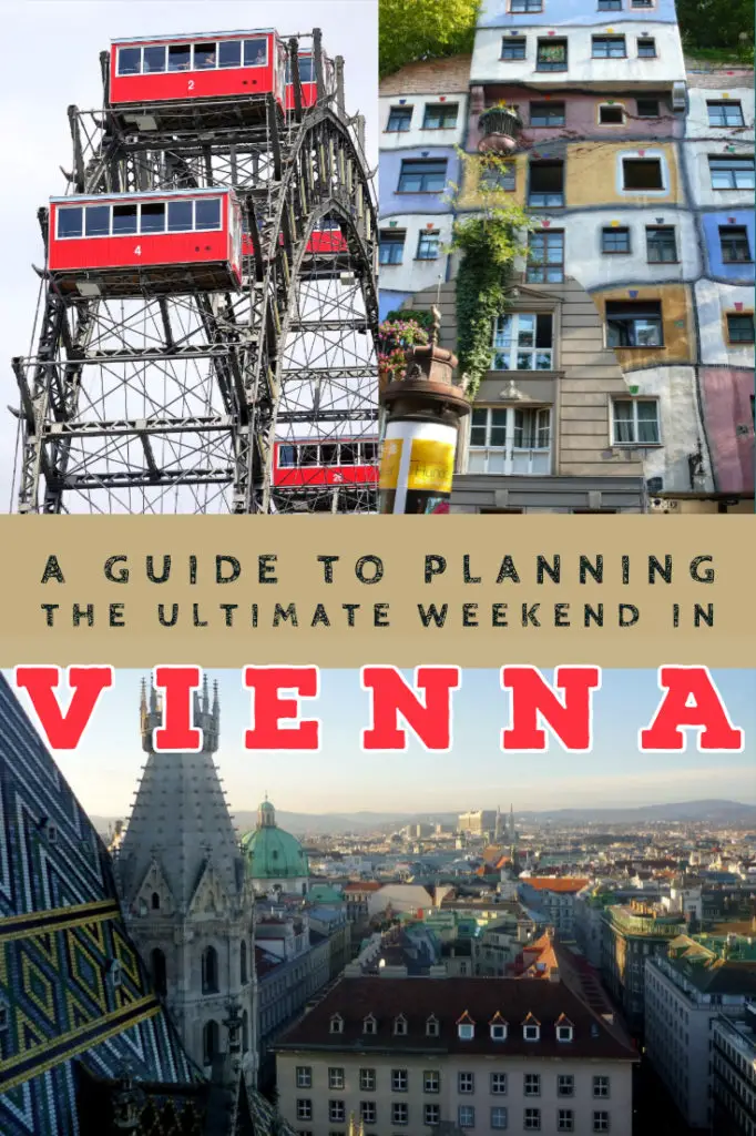 Pin this 2 days in Vienna/ 2 day Vienna itinerary