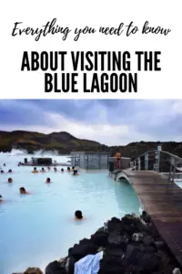 visiting the Blue Lagoon