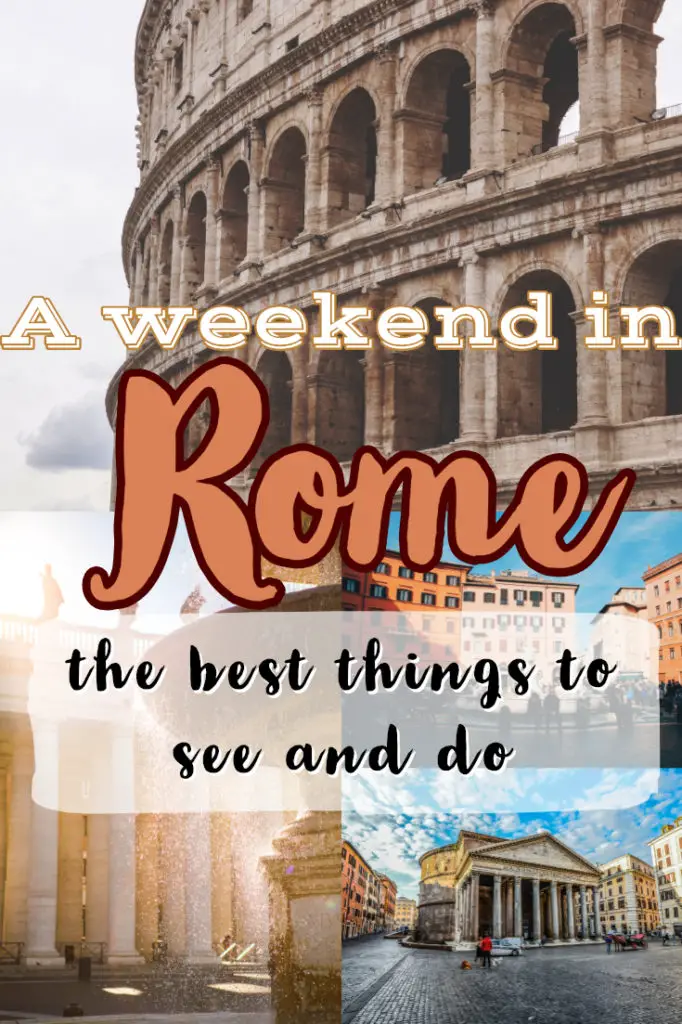 If you have 2 days in Rome and you are wondering what to do this is the guide for you. We have put together a 2 day Rome itinerary to help you plan the best things to see and do during your weekend in Rome. We start with the all important what to do in Rome in 2 days. #rome #italy #wanderlustandlife