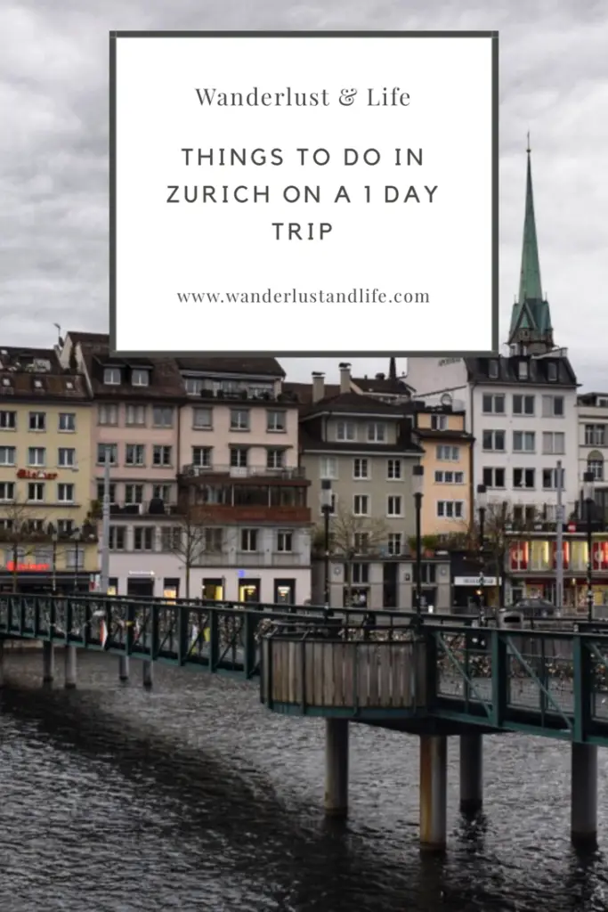 Pin this guide to spending 1 day in Zurich