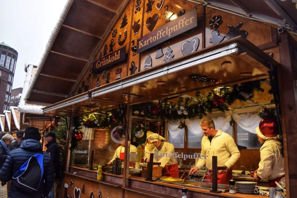 Hamburg's gingerbread village