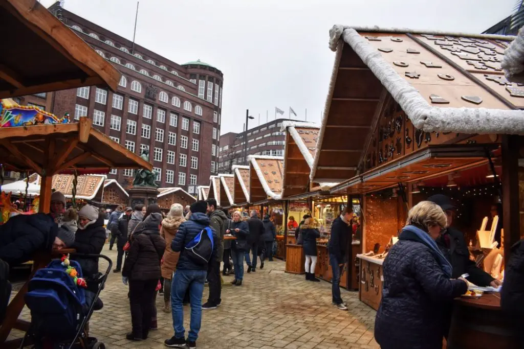 Hamburg's gingerbread village