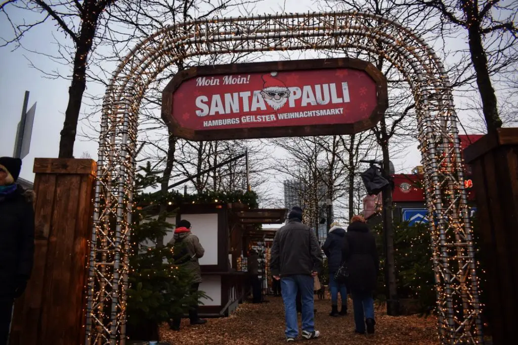 Santa Pauli the sexiest of the Christmas Markets in Hamburg