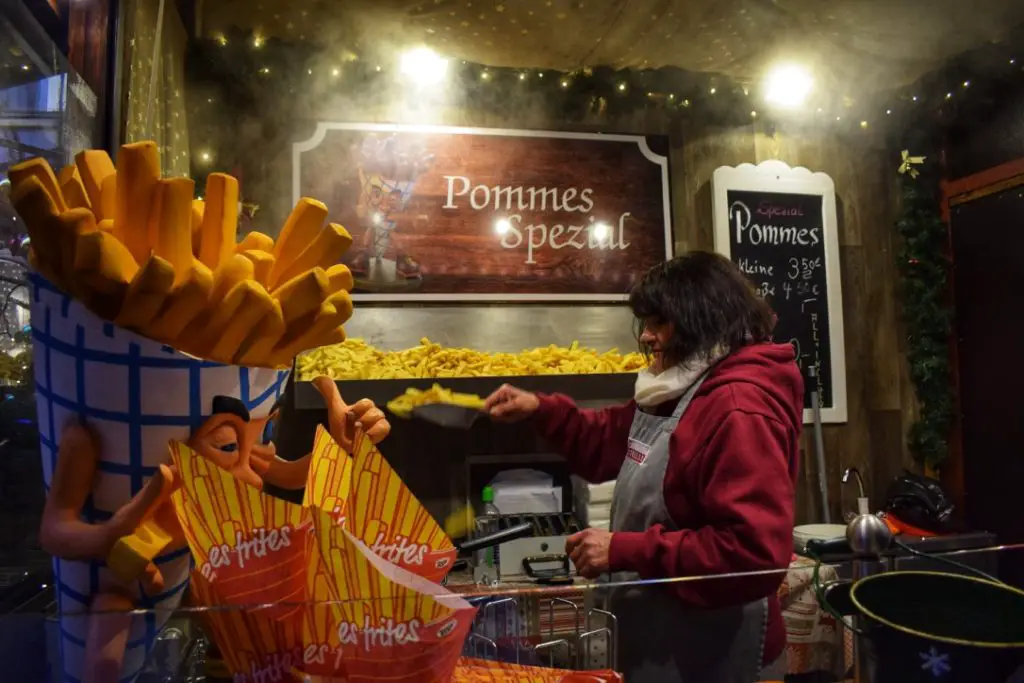 Food at the Christmas Markets