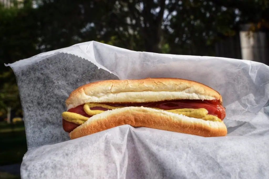 Another must eat in New York City are the hot dogs