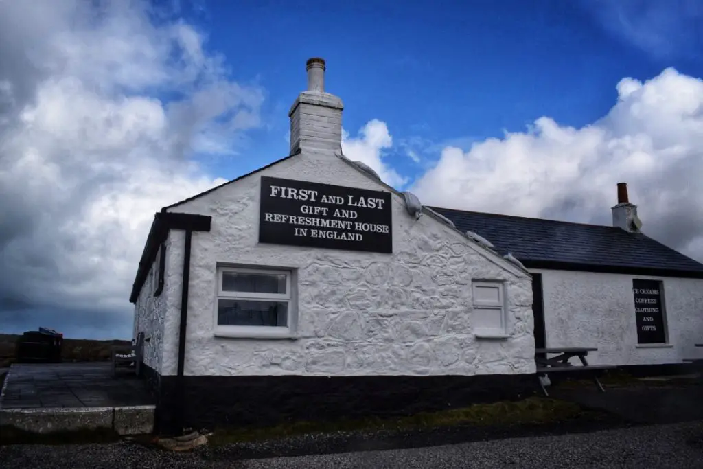 The first and last gift and refreshment house in England