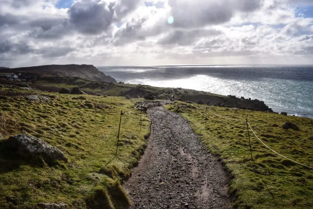 One of the rugged walks at Lands End
