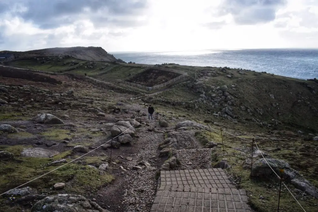 One of the walking paths at Lands End