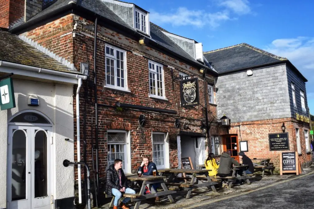 One of the pubs in Padstow