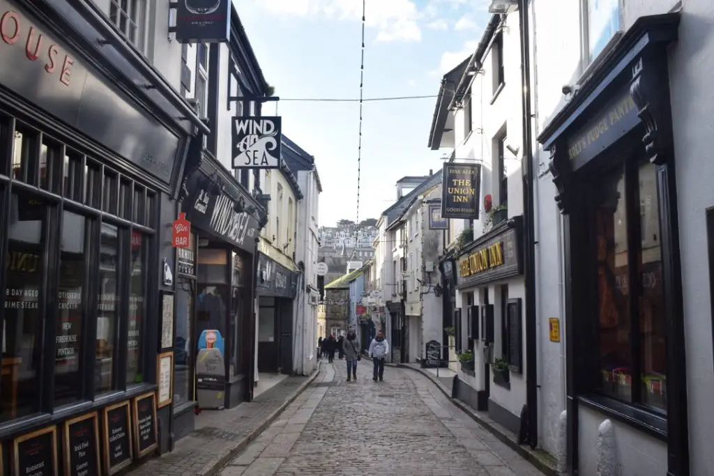 Back streets of St Ives