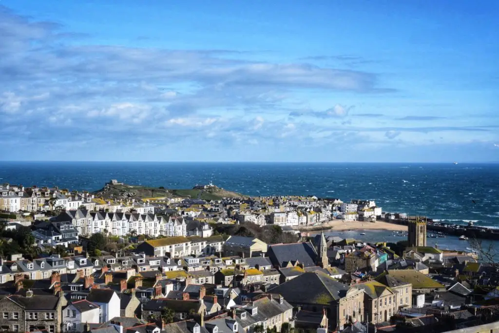The View over St Ives