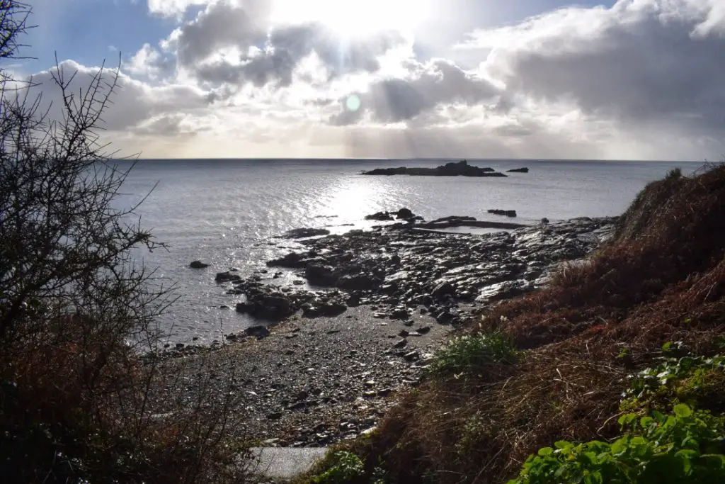 The rock pools we discovered in Mousehole