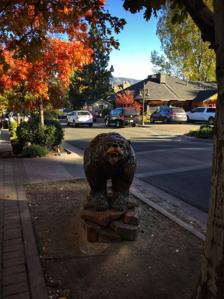 Enjoying a couples break at Big Bear Lake