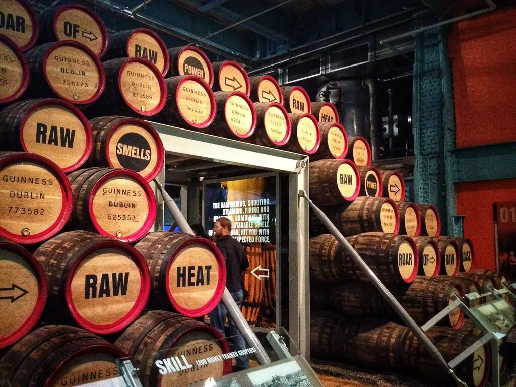 Inside the Guinness Storehouse
