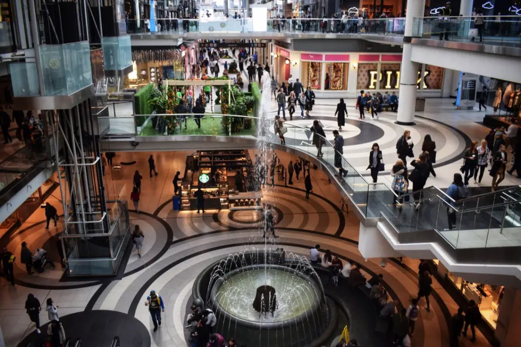 Of course a couples weekend in Toronto is not complete without a visit to the Eaton Centre