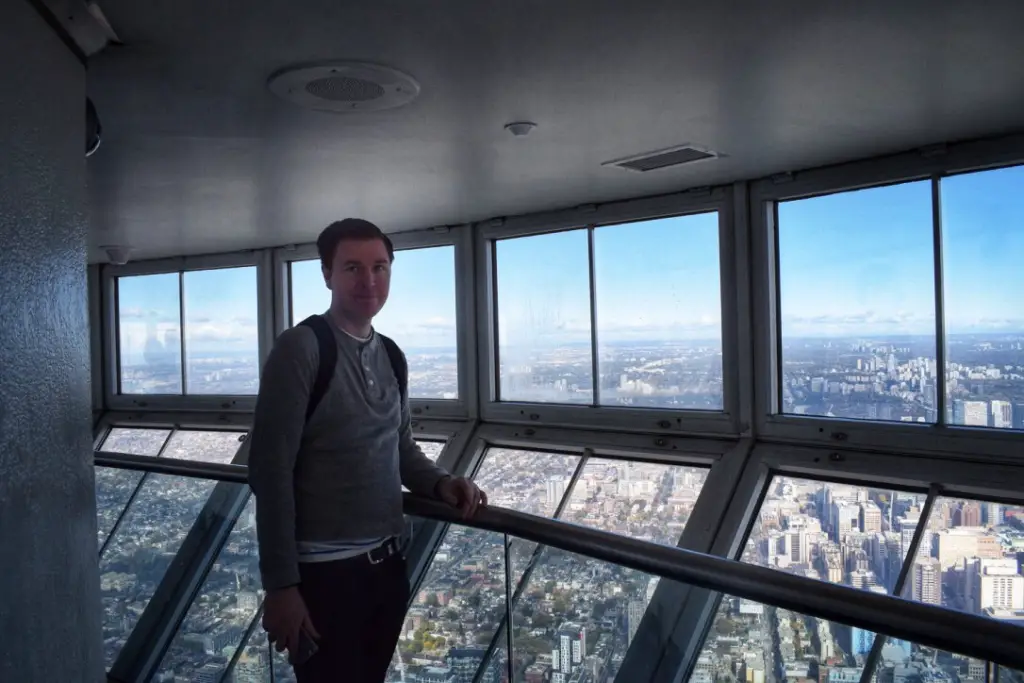 The view from the Skypod