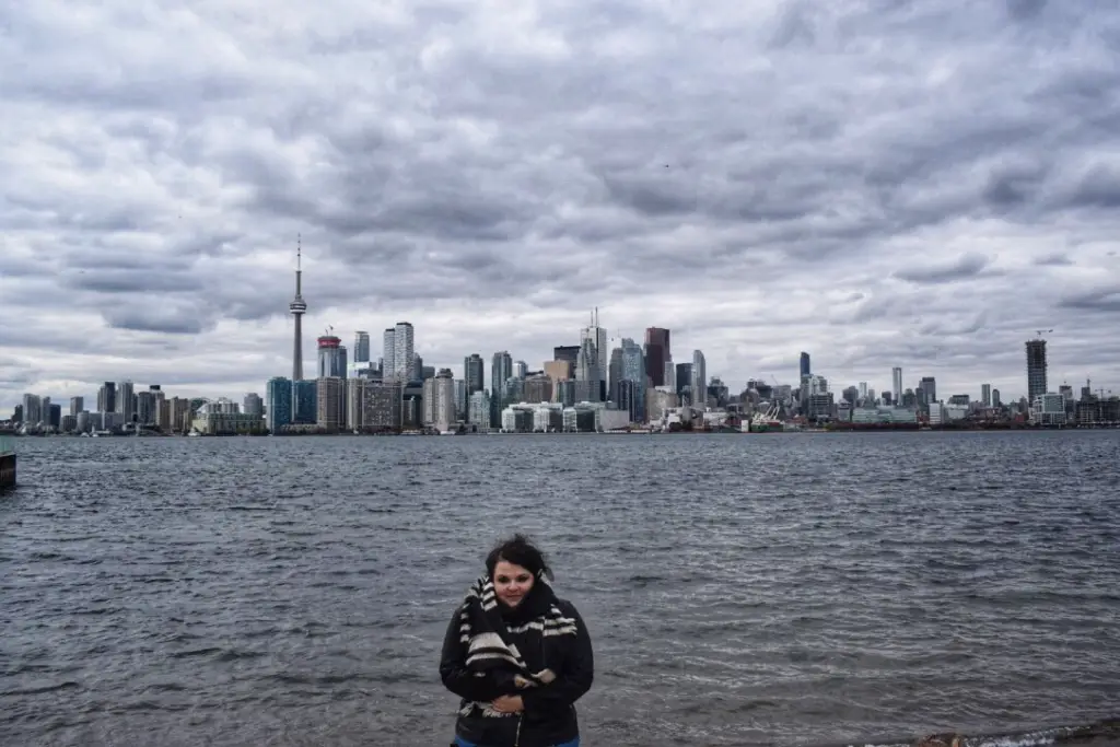 The Toronto skyline from Toronto Islands
