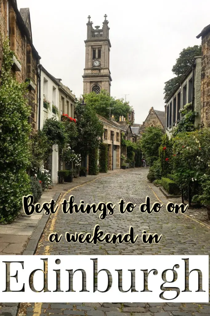 3 day Edinburgh itinerary- A guide to spending 3 days in Edinburgh #wanderlustandlife #edinburgh #scotland Pin this guide to 3 days in Edinburgh