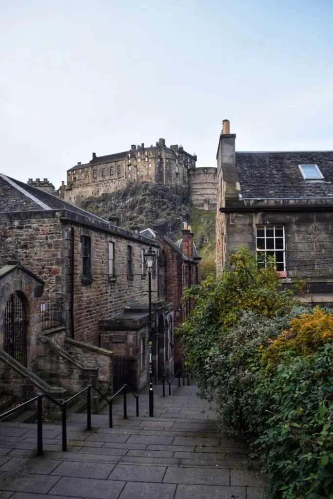 the vennel one of the most instagrammable places in Edinburgh