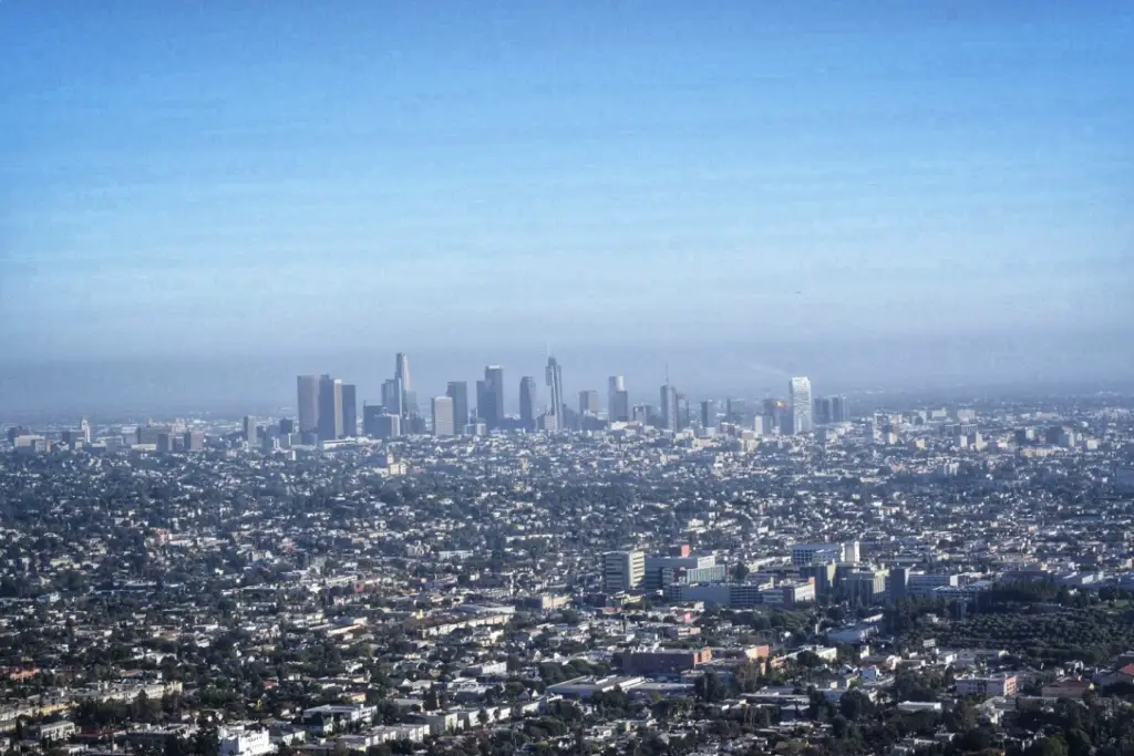 View from the Griffith Observatory 