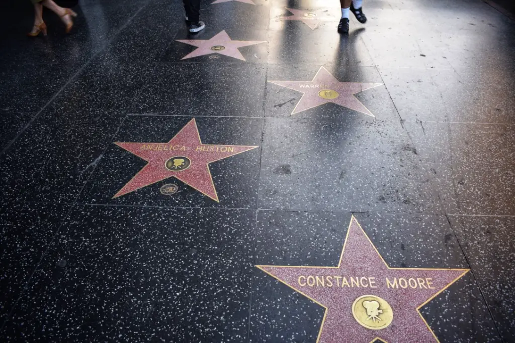 Hollywood walk of fame