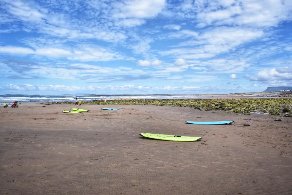 Surfboards at Strandhill Beach