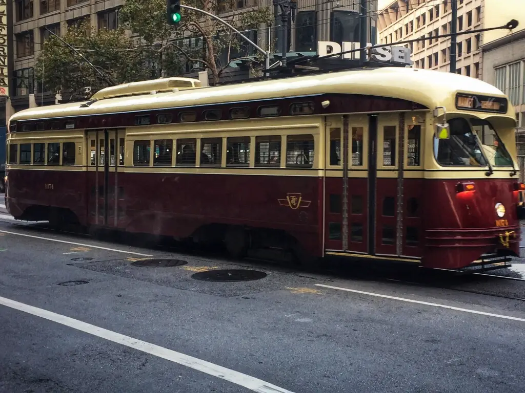 Historic Streetcar in San Francisco