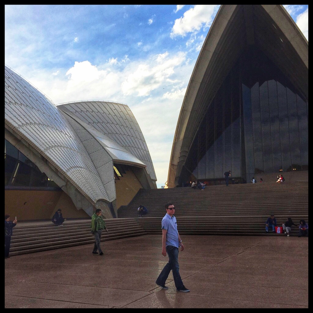 the opera house up close - one of the most popular sights to visit on a layover in Sydney