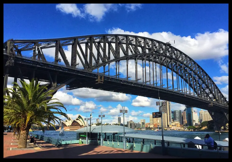 The view from Luna Park one of the most instagrammable places in Sydney