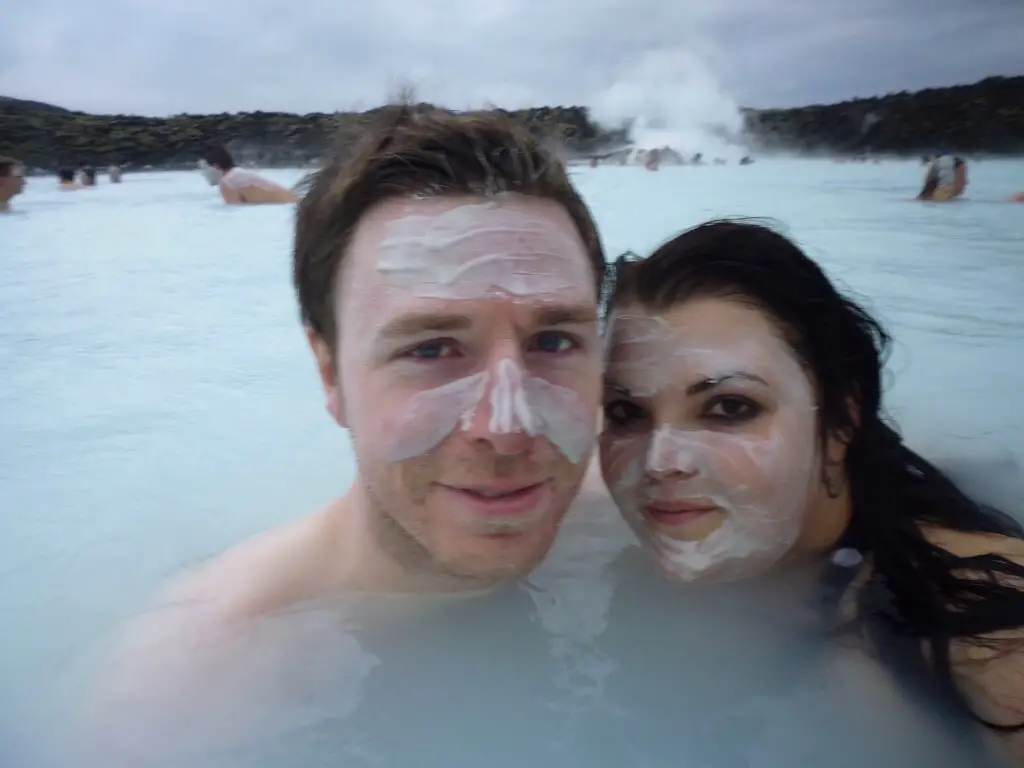 Enjoying the Blue Lagoon