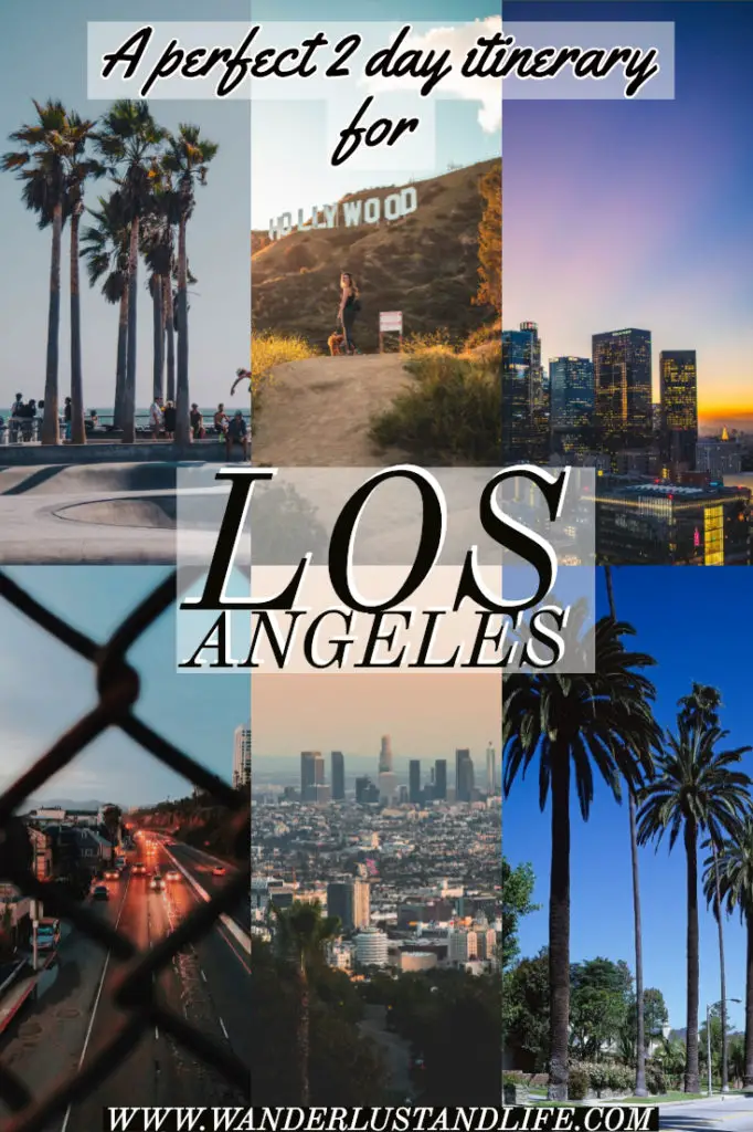 This 2 day LA Itinerary will help you plan your next trip. We provide an honest guide to LA from the best things to see and do, and the things you should avoid. So let us help you plan your 2 day Los Angeles itinerary. #LA #USA #California #wanderlustandlife Pin this guide to seeing LA in 2 days for later