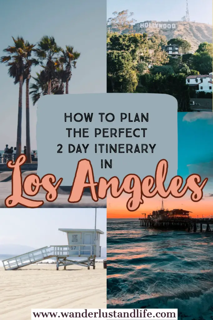 This 2 day LA Itinerary will help you plan your next trip. We provide an honest guide to LA from the best things to see and do, and the things you should avoid. So let us help you plan your 2 day Los Angeles itinerary. #LA #USA #California #wanderlustandlife Pin this 2 day LA itinerary for later