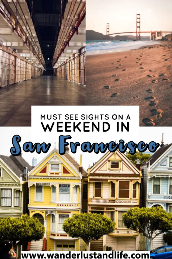 If you are looking for a San Francisco weekend itinerary for first time visitors then you have come to the right place. We cover the best things to see and do as well as where to stay and how to get around for your 2 days in San Francisco. #sanfrancisco #usa #wanderlustandlife