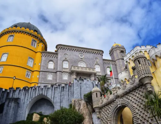 Pena Palace on of the best things to do in Sinta