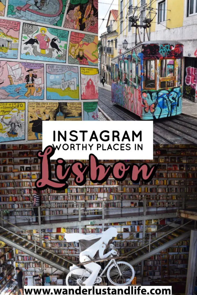 If you are looking for the most Instagrammable places in Lisbon you have come to the right places. In this article we pinpoint the best photo spots in Lisbon to really help brighten your Instagram feed. So without further ado checkout our guide to the most Instagram worthy places in Lisbon. #lisbon #portugal #wanderlustandlife Pin this guide to the most instagrammable places in Lisbon