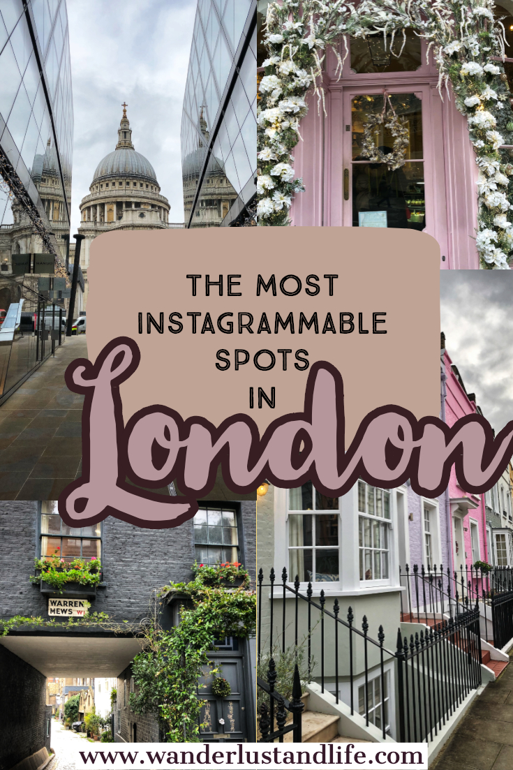 The most Instagrammable places in London and how to get to each one ...