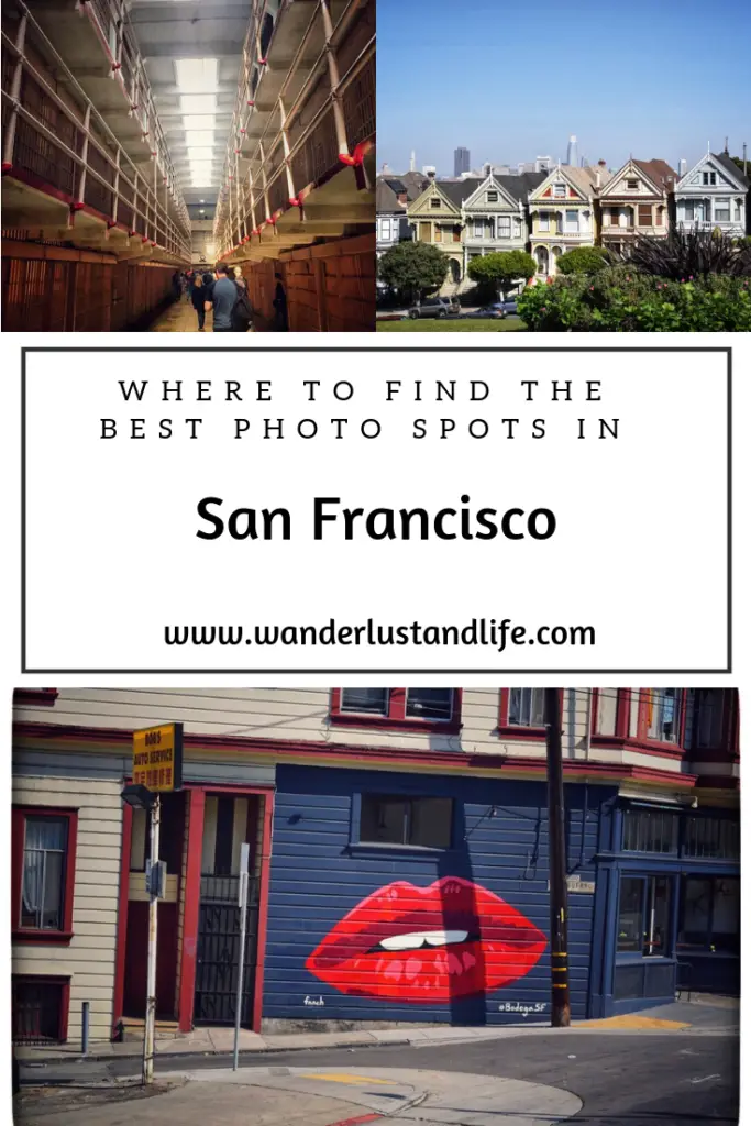 Looking for the best photo spots San Francisco has to offer? This post is for you. We list the most Instagrammables places in San Francisco. #sanfrancisco #usatrip #wanderlustandlife