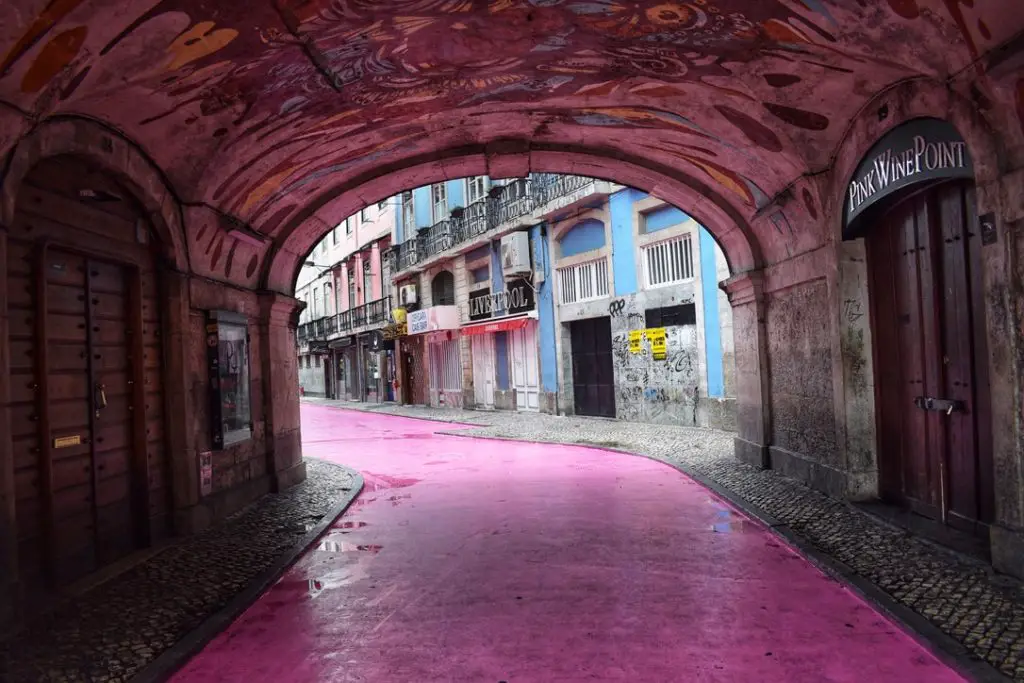 Pink Street Lisbon