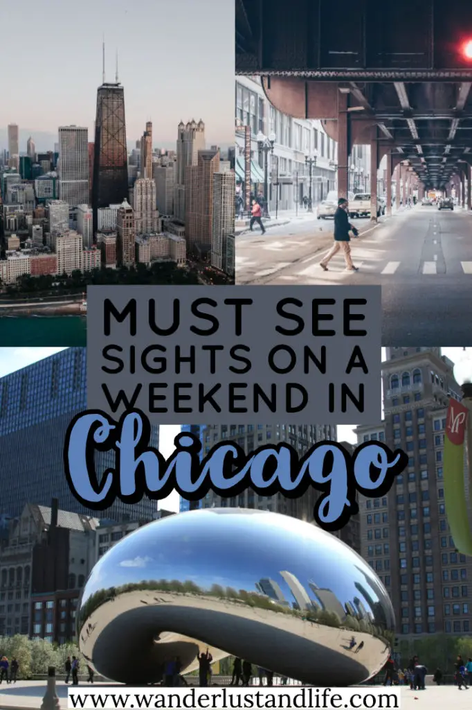 If you are looking to spend 2 days in Chicago then checkout our guide to the best tourist attractions. For our weekend in Chicago we enjoyed some amazing food and visited the best sights. This is our 2 day Chicago itinerary to help you plan your own trip. #chicago #usa #wanderlustandlife