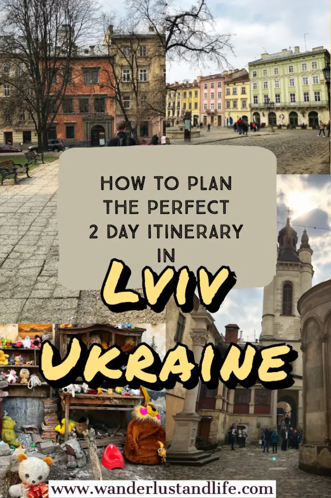 Lviv is a magical city, often referred to as the cultural capital of Ukraine. It is rustic and rough around the edges, but during our weekend in Lviv we fell in love. Here is our guide to seeing Lviv in 2 days, including the best things to do in Lviv, and a comprehensive 2 day Lviv itinerary. #lviv #ukraine #easterneurope #wanderlustandlife