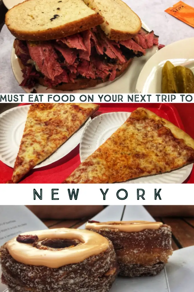 New York is a foodies Paradise. Some foods are just intrinsically good and go beyond fads so here is our list of foods you must eat in New York. Most of the foods on our list are some of the best cheap eats in New York as well so you certainly won't have to stretch the budget to try them. #newyork #foodies #wanderlustandlife