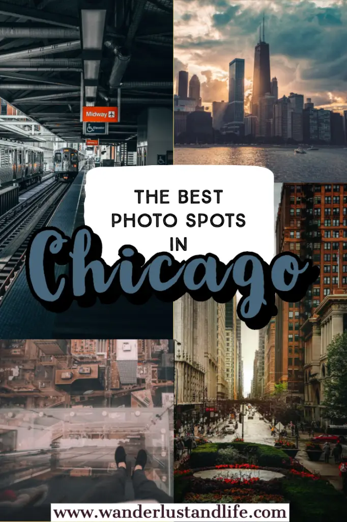 This guide includes some of the best places to take pictures in Chicago from the photogenic architecture to the Bean, and everything in between. This is our list of the best photo spots in Chicago including how to get to each one. #wanderlustandlife #chicago #instagramguide