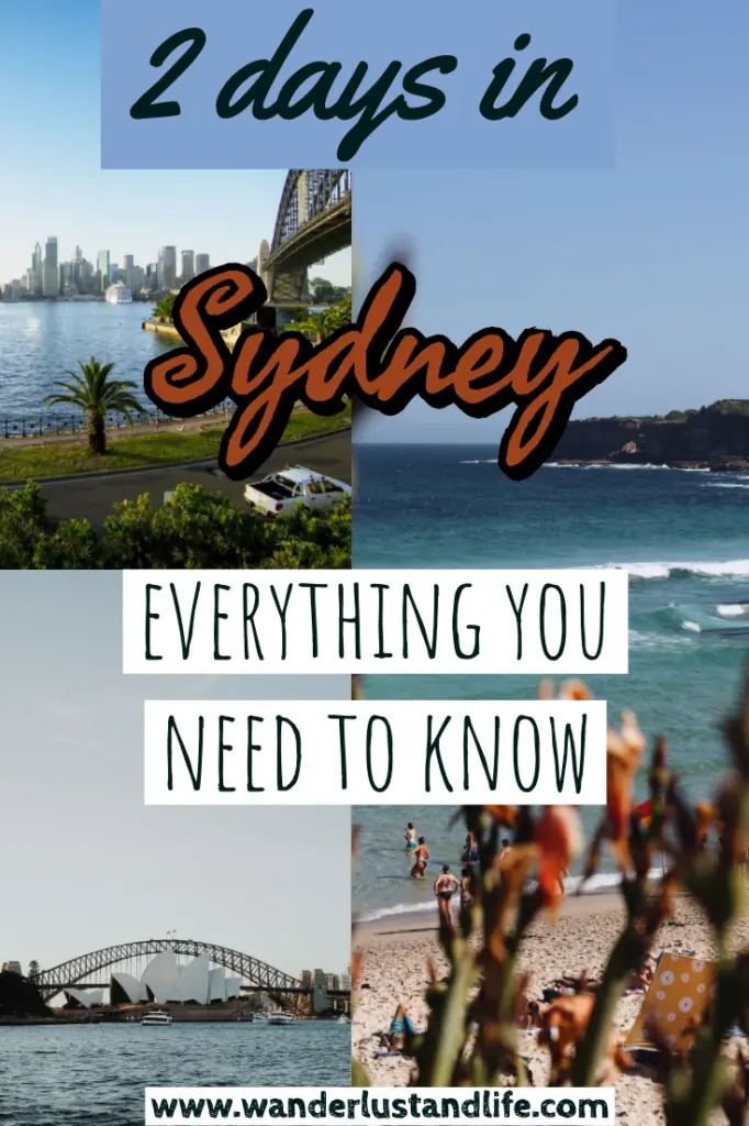 2 days in Sydney- if you are looking for the perfect Sydney 2 day itinerary this guide is for you. Here we list the top places to visit, best places to eat and drink, as well as providing you with top tips about money, accommodation, and getting around. So if you are wondering what to do in Sydney in 2 days, read on.